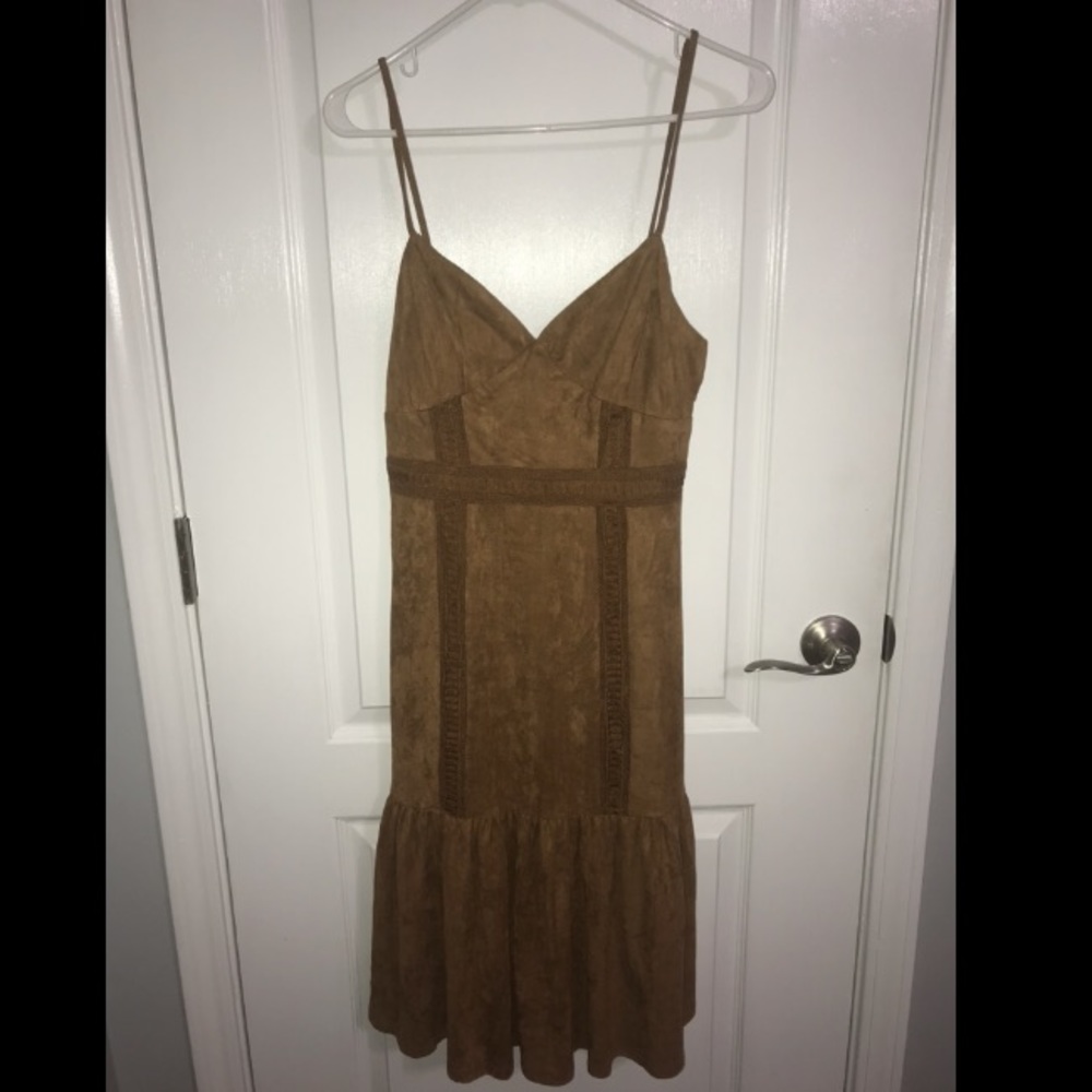 Suede Dress
